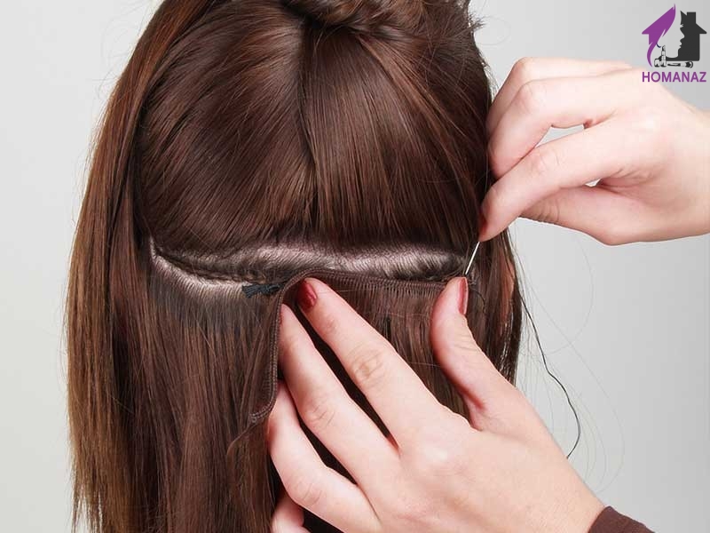 خدمات اکستنشن مو در منزل