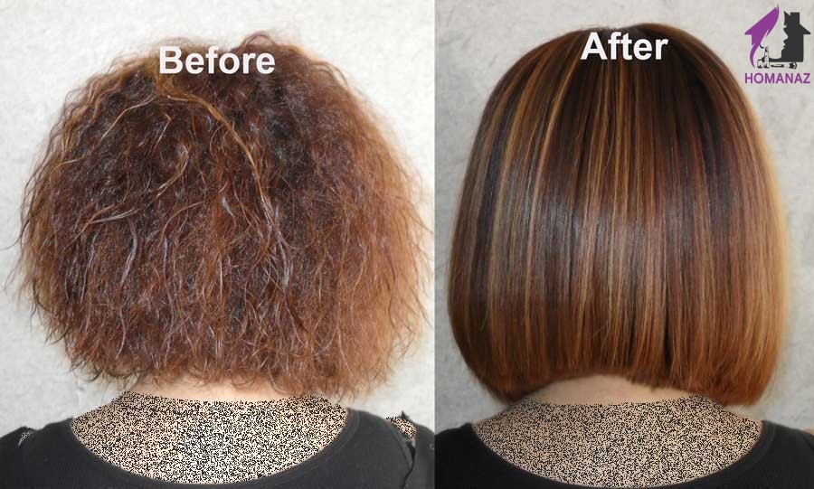 خدمات کراتینه مو در منزل تهران کرج کرمان