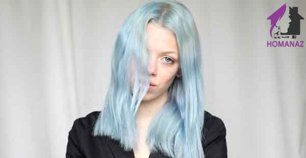 رنگ موی آبی روشن ۲۰۲۲