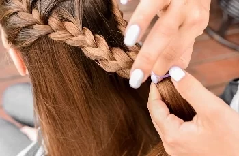 بافت مو ساده